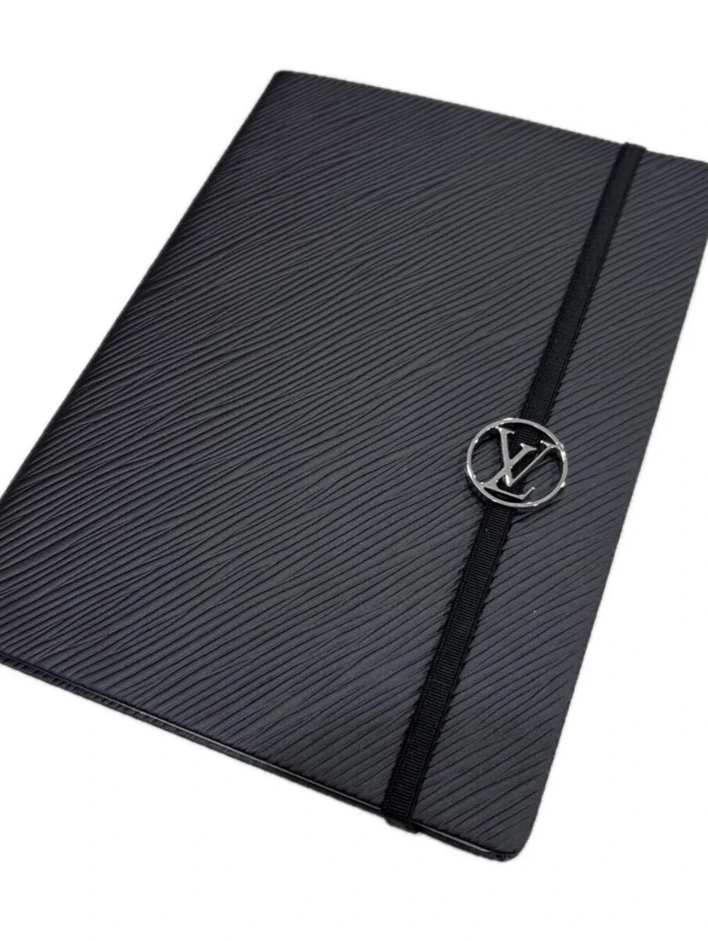 Brand NEW!!! Louis Vuitton Black Epi Leather Gustave MM Notebook LV NWOT